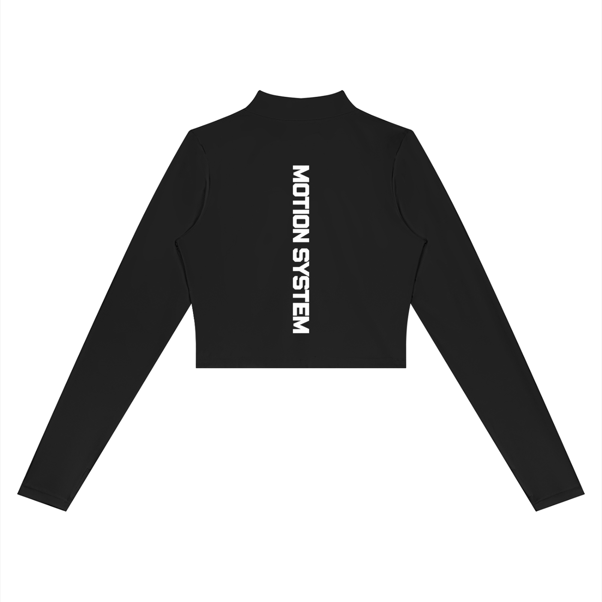 DYS Women's Crop Yoga Sports Jacket, Black, alternate view