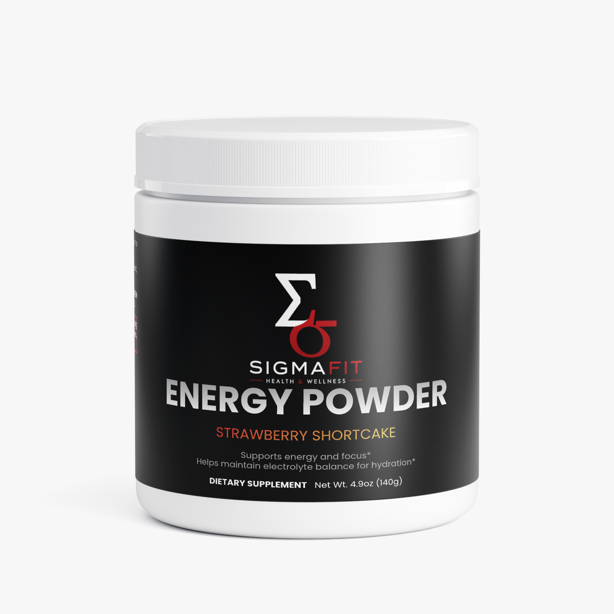Energy Powder (Strawberry Shortcake)