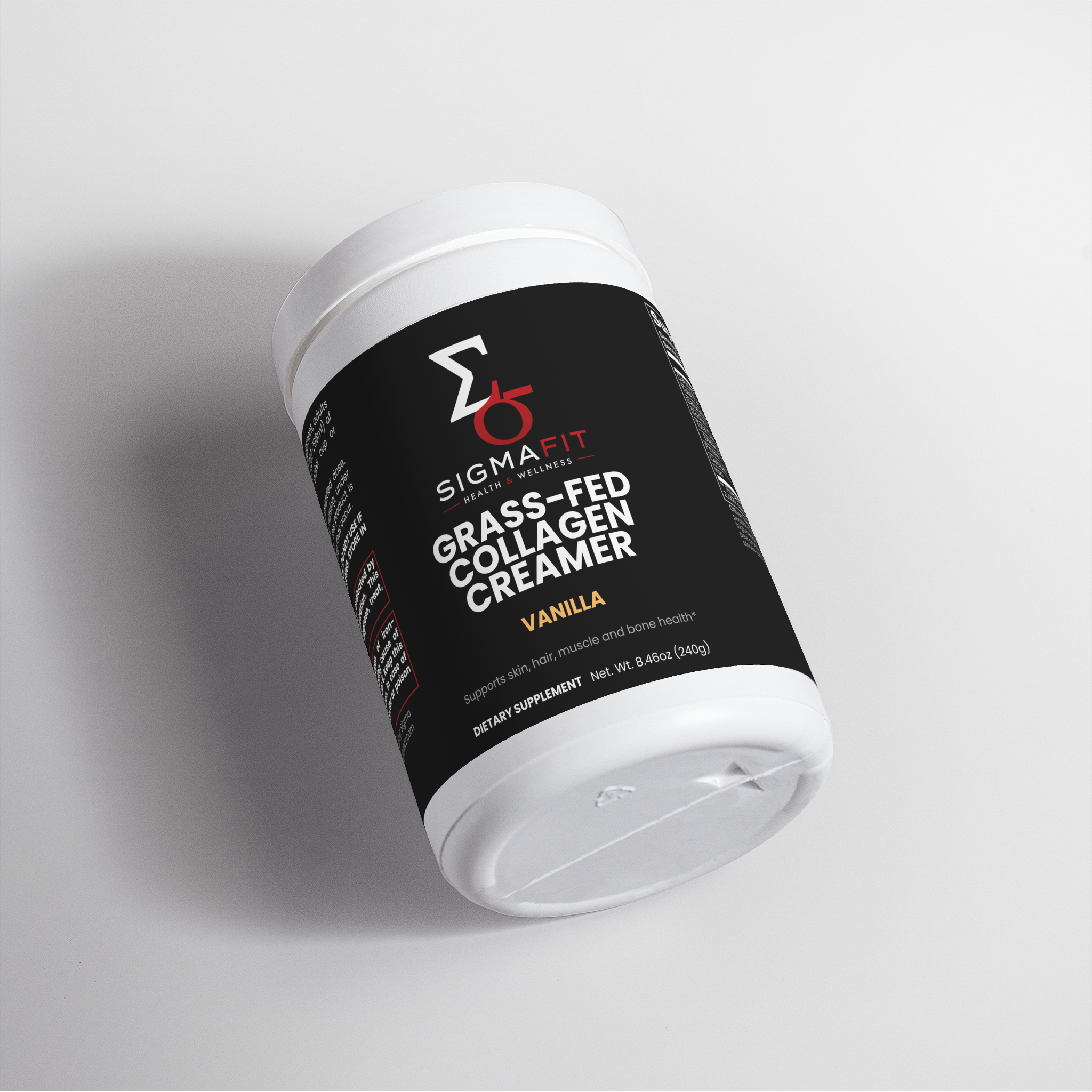Grass-Fed Collagen Creamer (Vanilla)