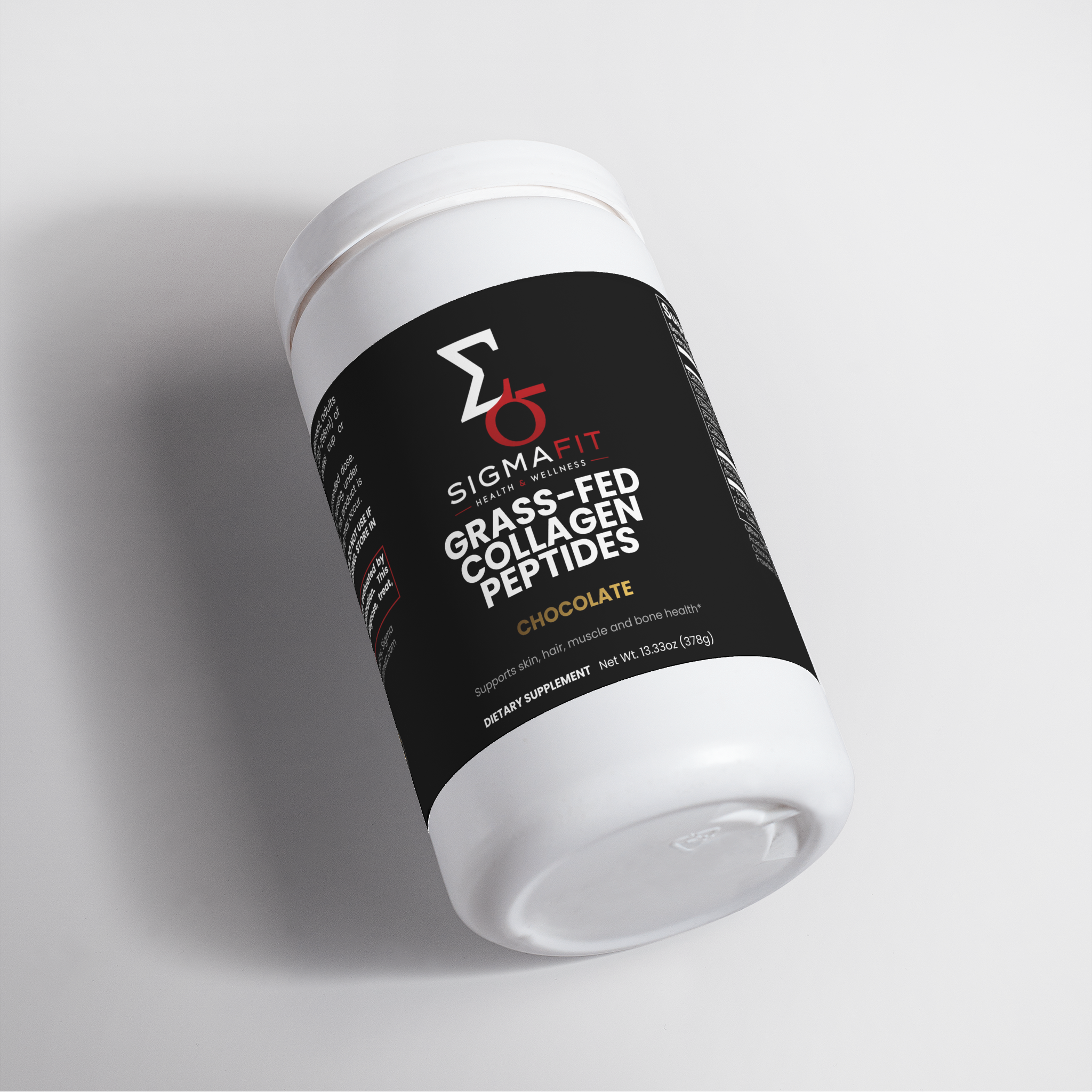 Grass-Fed Collagen Peptides Powder (Chocolate)
