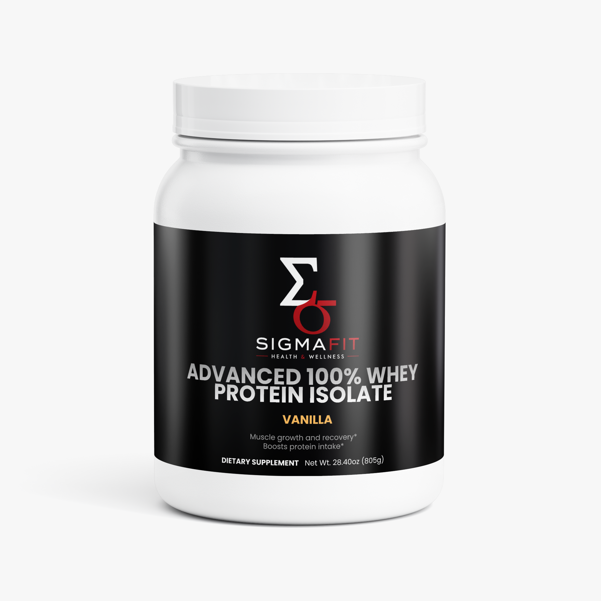 Advanced 100% Whey Protein Isolate (Vanilla)