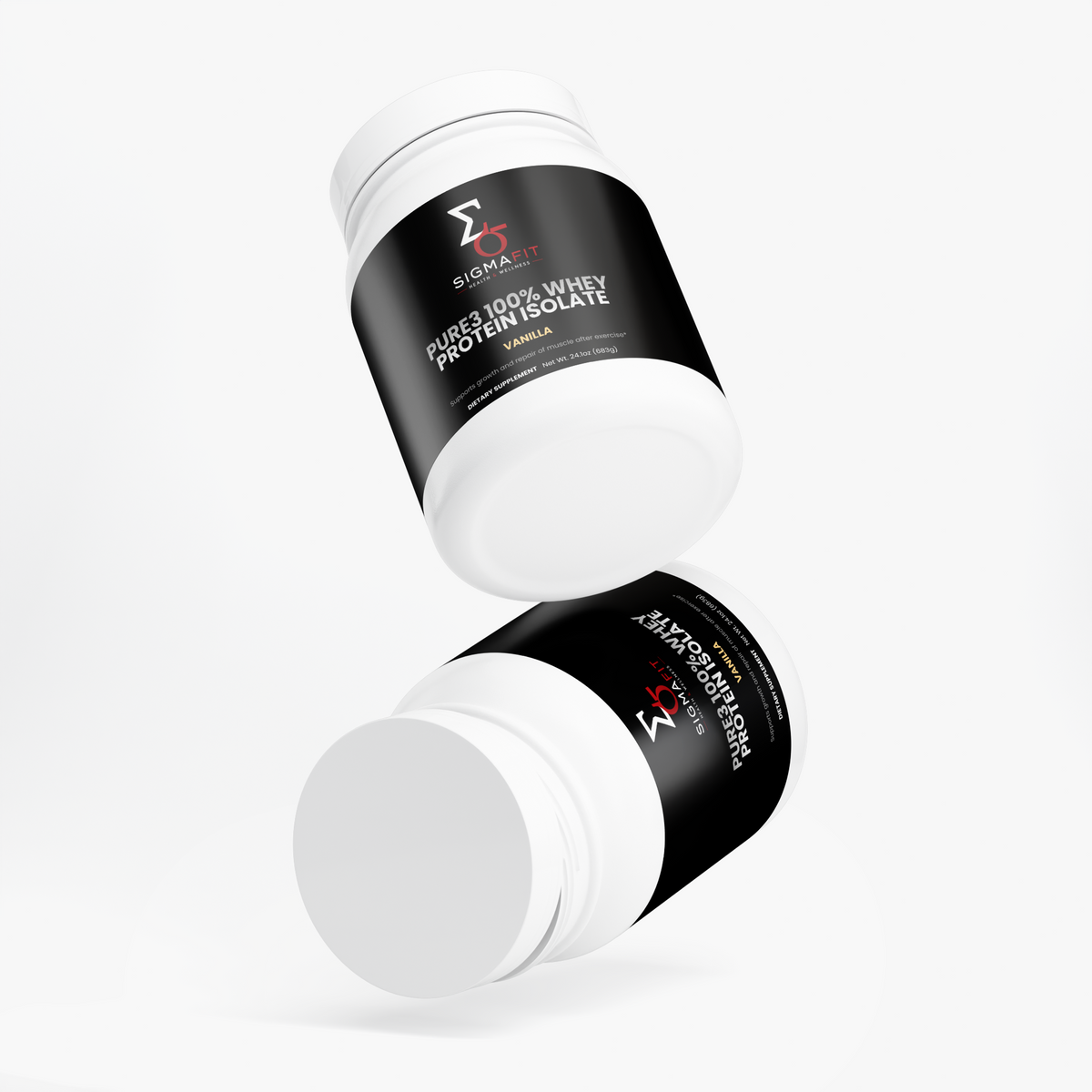 Pure3 100% Whey Protein Isolate (Vanilla)