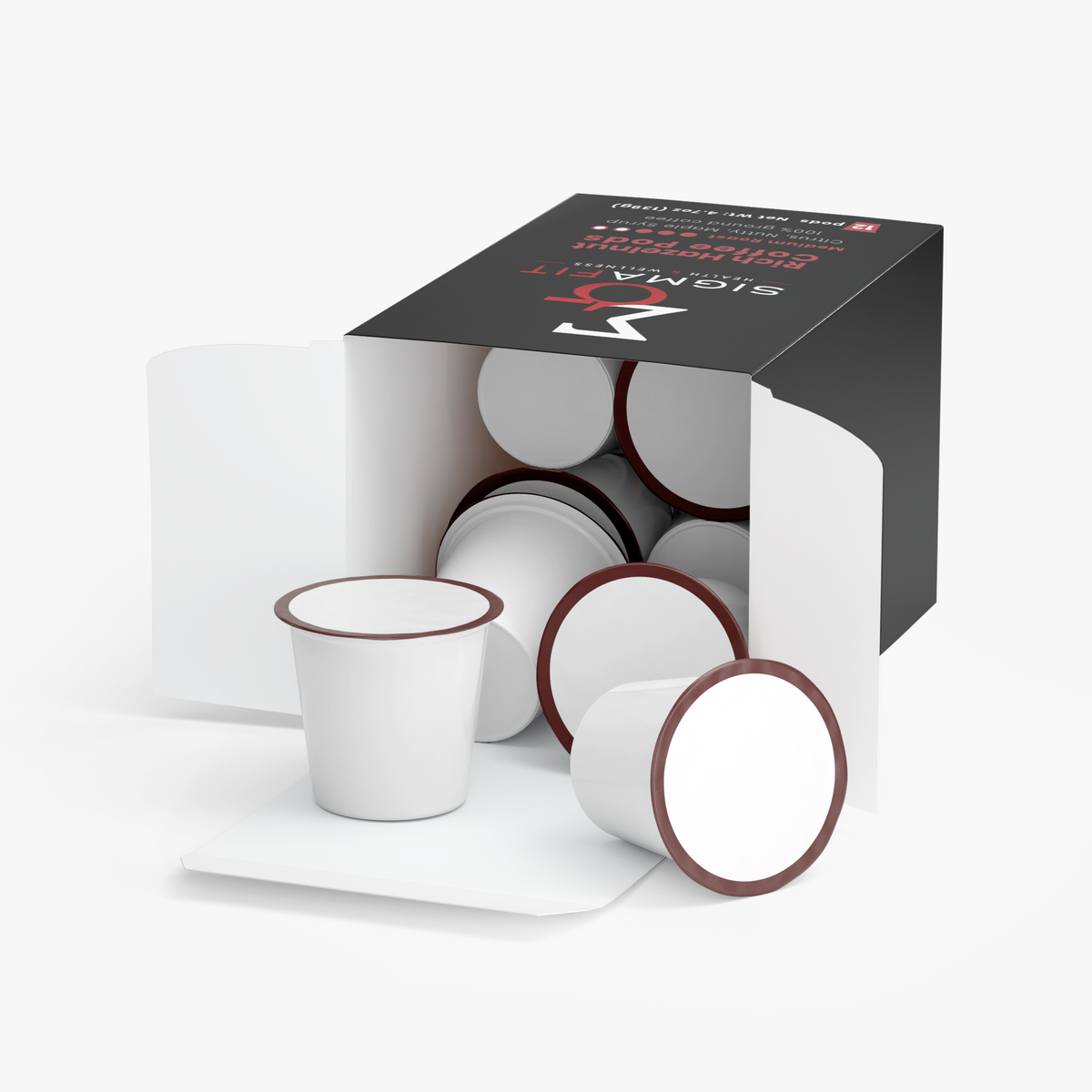 Rich Hazelnut Coffee Pods (Medium Roast)