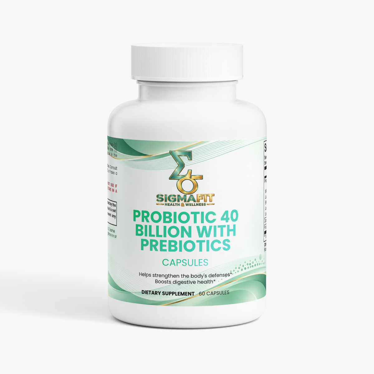 Probiotic 40 Billion with Prebiotics