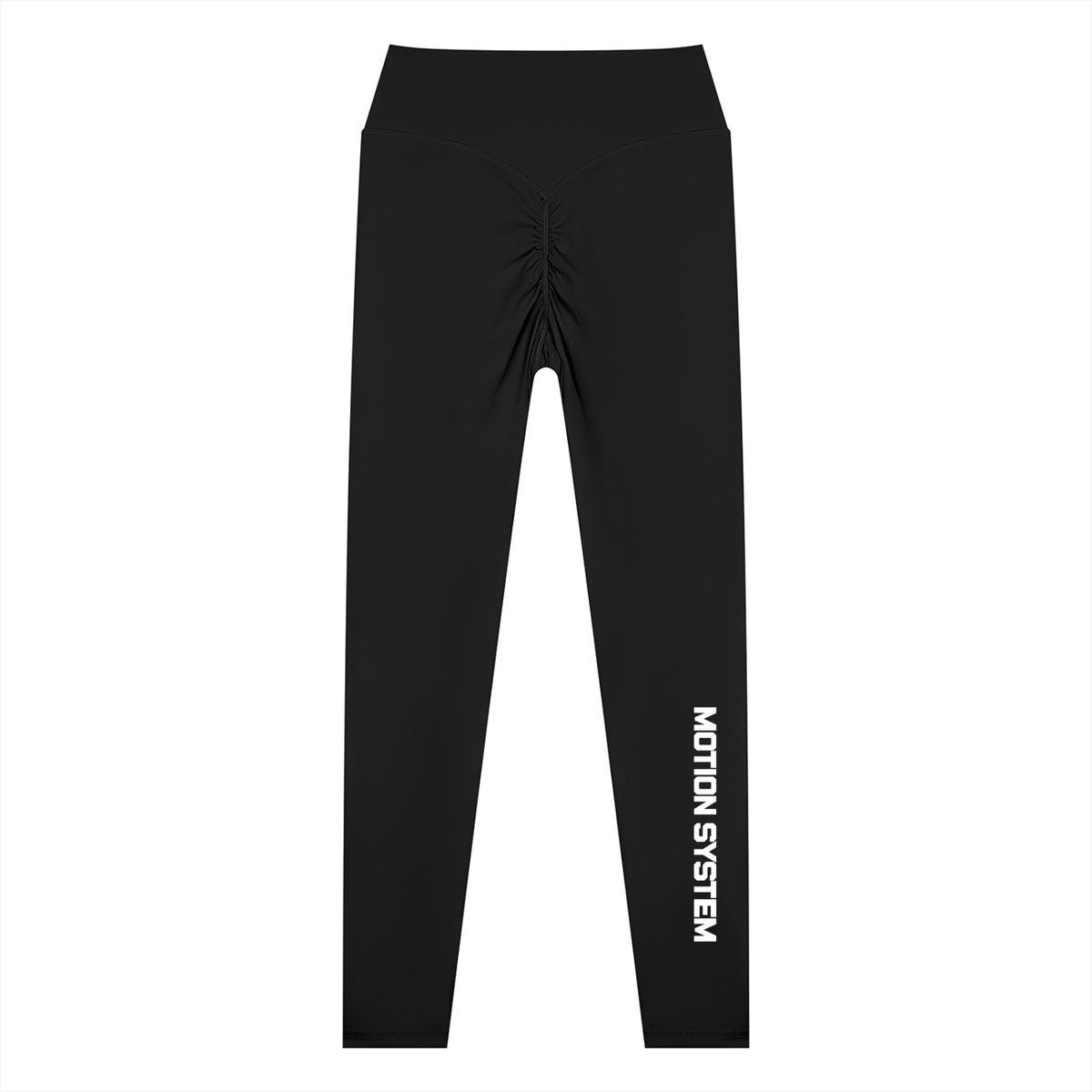 DYS Women's High Waisted Yoga Leggings, Black, alternate view
