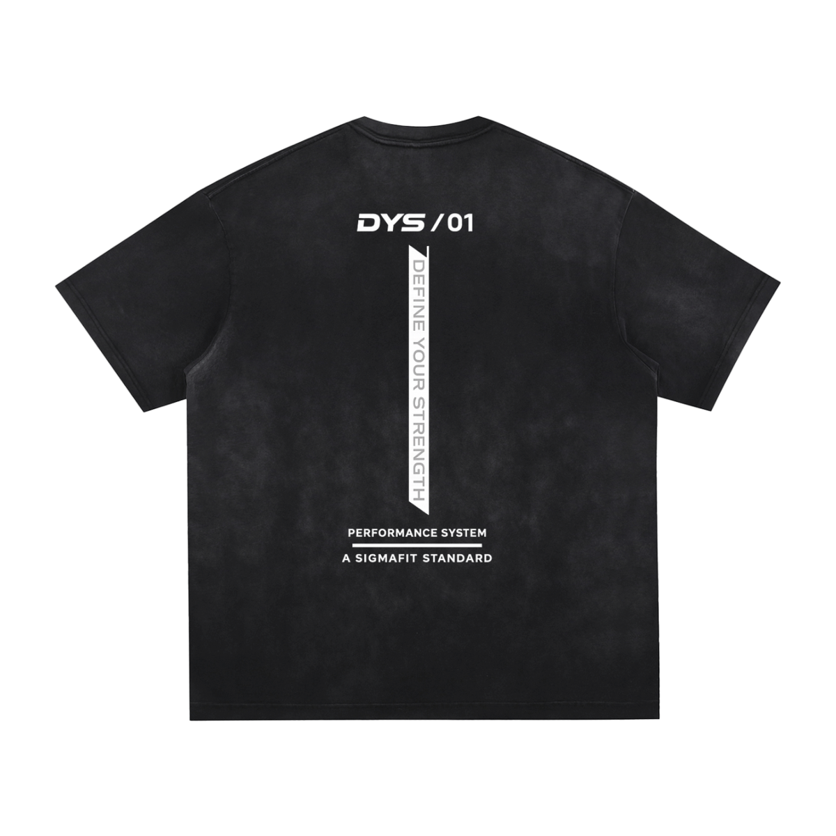 DYS Vintage Washed Hand-Frayed T-Shirt, Vintage Black Gray, alternate view