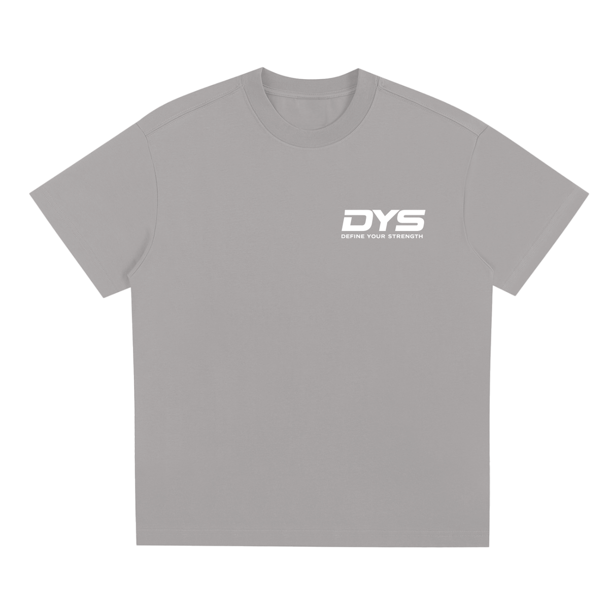 DYS Sorona Cotton-Blend T-Shirt, Gray, front view