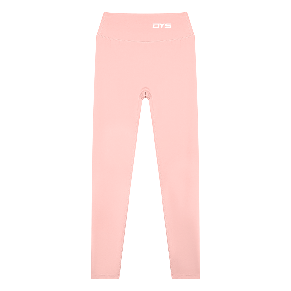 DYS Women's High Waisted Yoga Leggings, Pink, front view