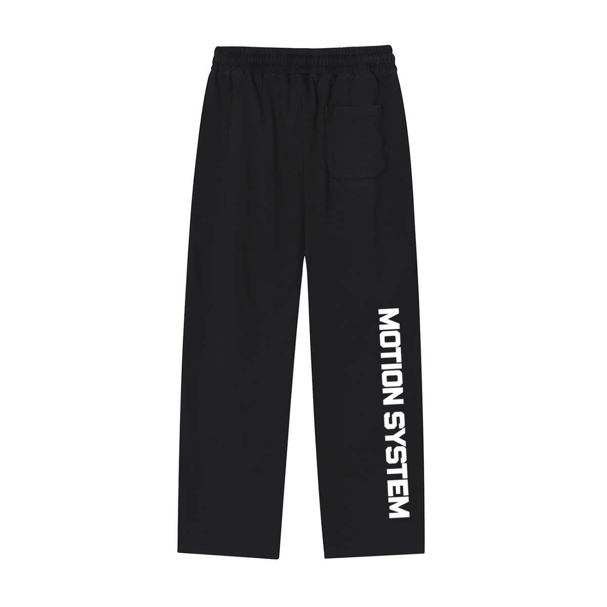 DYS Reflective Striped Straight-Leg Sweatpants, Black, alternate view