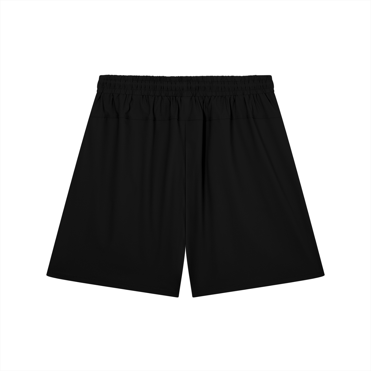 DYS Men's Drawstring Shorts, Black, alternate view