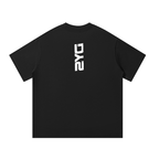 DYS Unisex Oversized T-Shirt, Black, alternate view