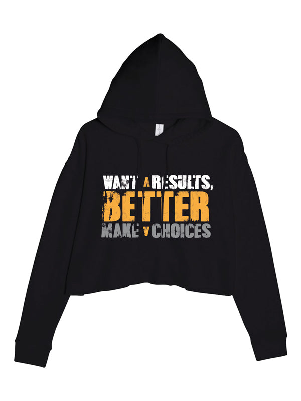 SIGma FIT "Want Results, Better Make Choices" Cropped Pump Cover
