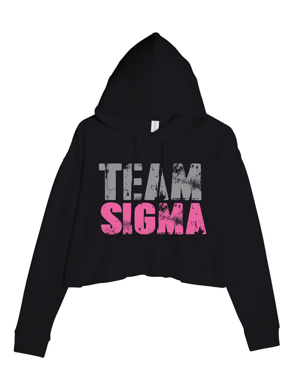 SIGma FIT "Team Sigma" Cropped Hoodie