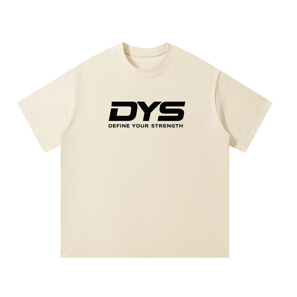 DYS Unisex Oversized T-Shirt, Mild Apricot, front view