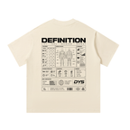 DYS Unisex Oversized T-Shirt, Mild Apricot, alternate view