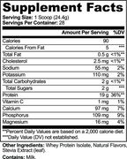 Pure3 100% Whey Protein Isolate (Vanilla)