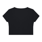 DYS Women's Topstitch Yoga T-Shirt, Black, alternate view