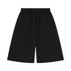 DYS Unisex Heavyweight Raw Edge Shorts, Black, alternate view