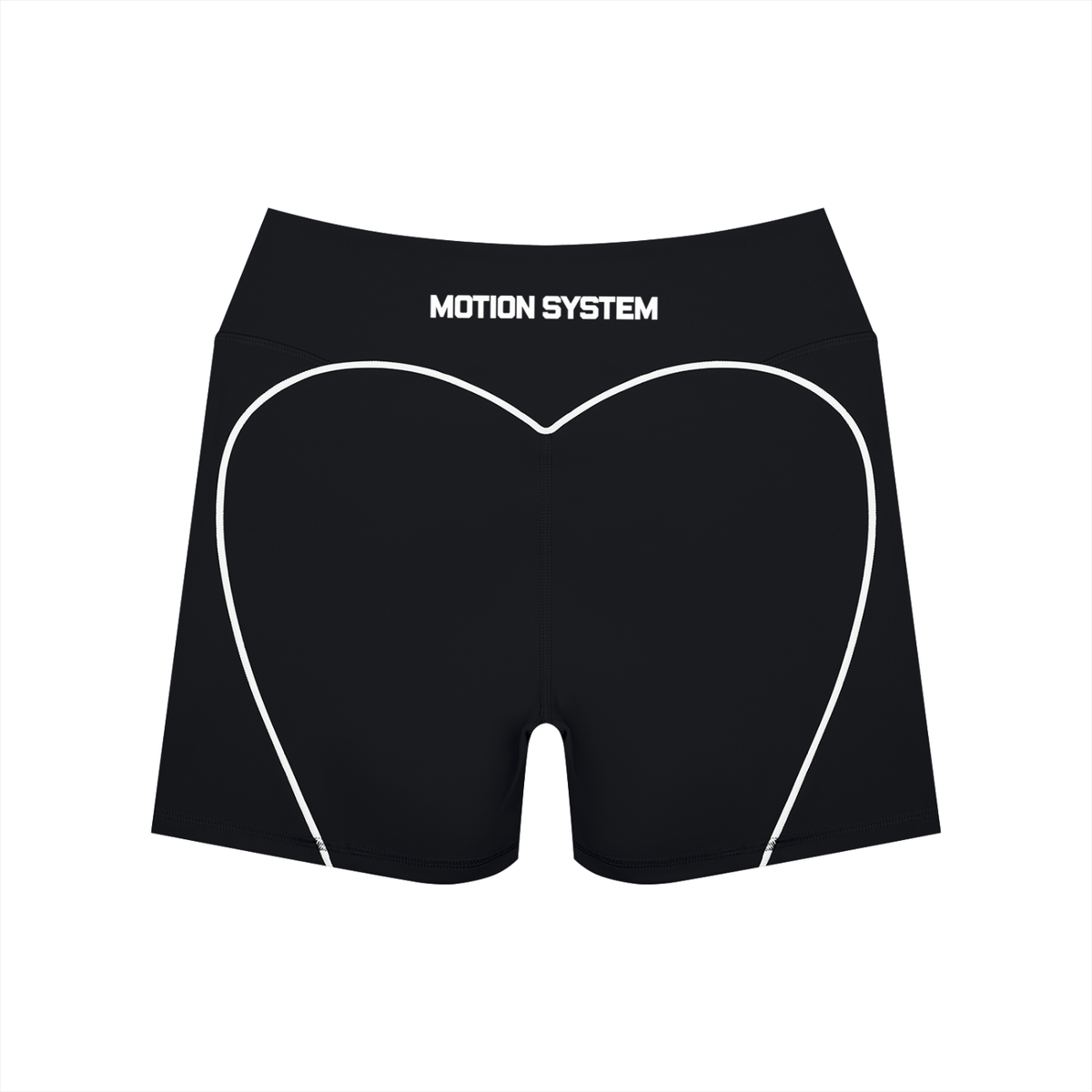 DYS Women's High Waisted Yoga Biker Shorts, Black, alternate view