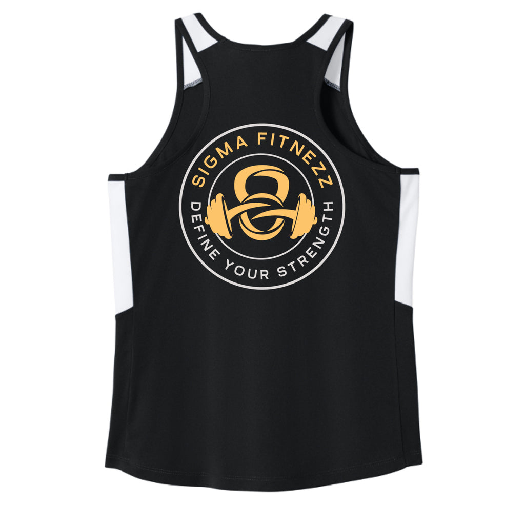 Blk/White - LST446 - BACK