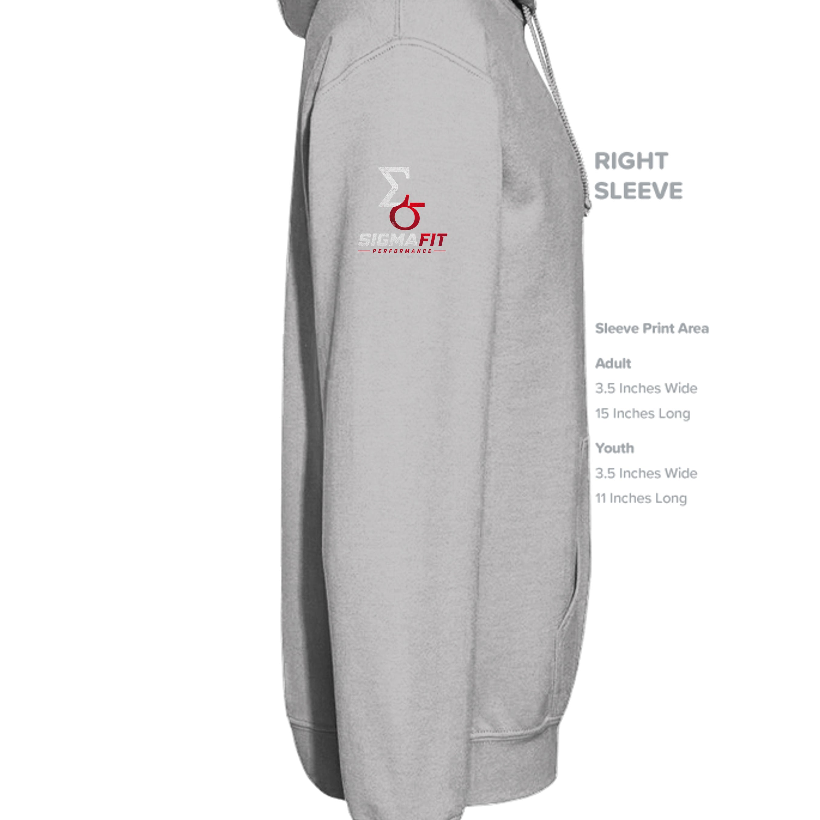 Grey Heather - SS4001Y - SLEEVE_RIGHT