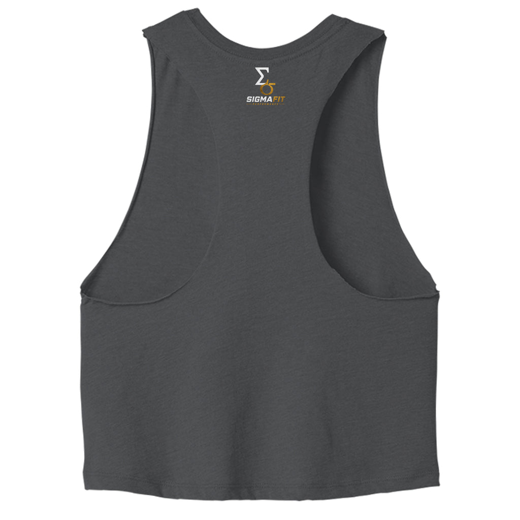 DARK GRY HEATHER - 6682 - BACK