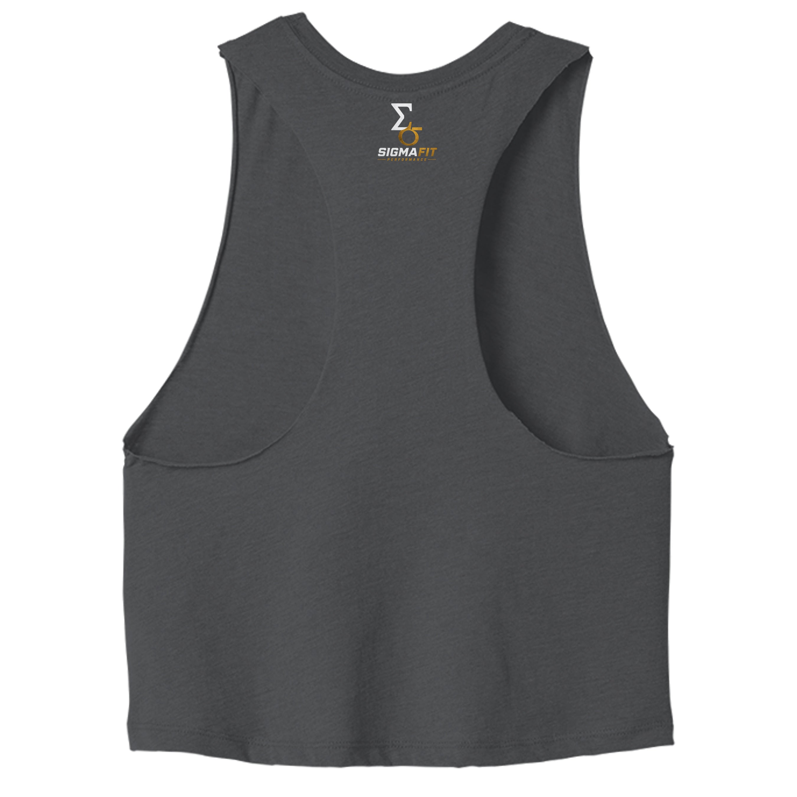 DARK GRY HEATHER - 6682 - BACK