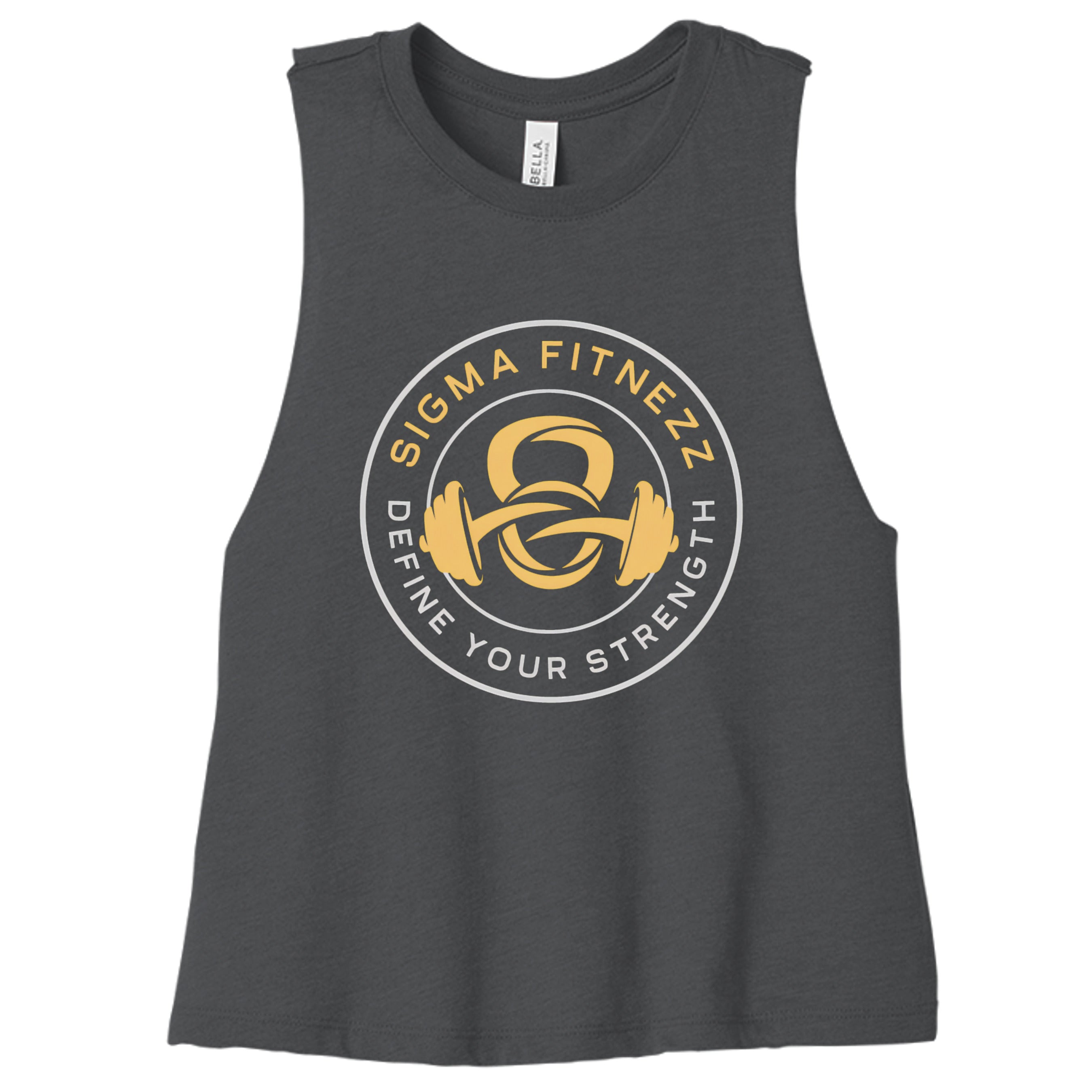 DARK GRY HEATHER - 6682 - FRONT