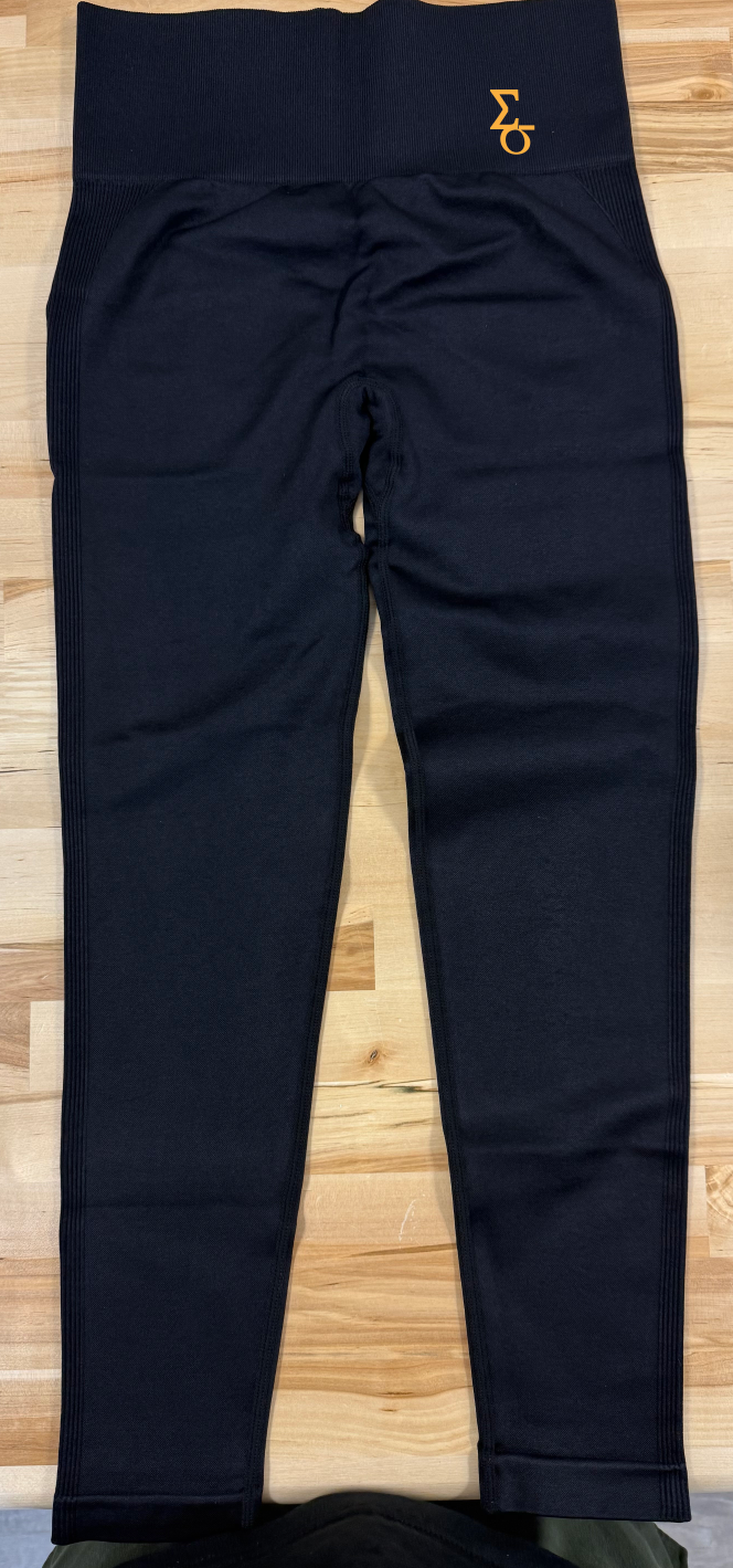 SigmaFit Scrunched Butt "Thick Thighs Saves Lives" leggings