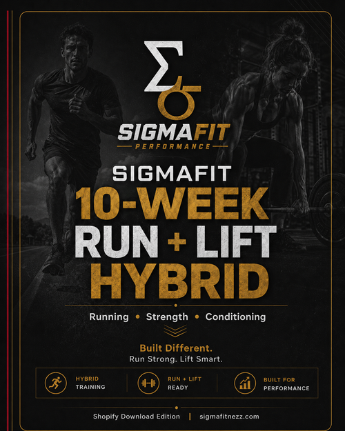SigmaFit 10-Week Run and Lift Hybrid cover
