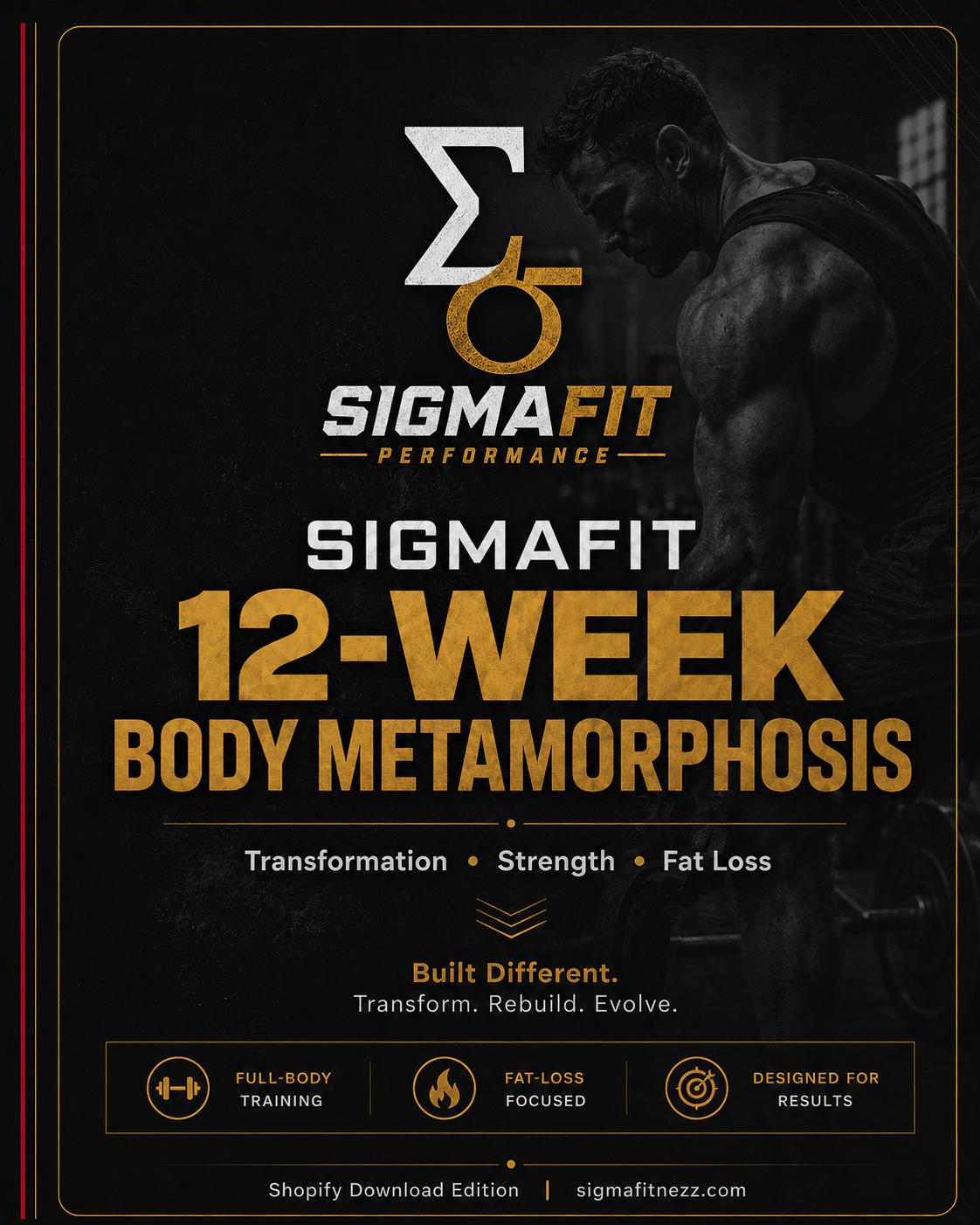 SigmaFit Body Metamorphosis digital program cover