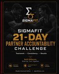 SigmaFit 21-Day Partner Accountability Challenge cover
