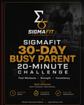 SigmaFit 30-Day Busy Parent Challenge cover
