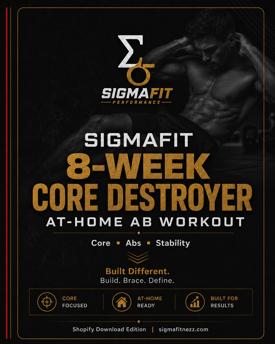 SigmaFit Core Destroyer digital program cover